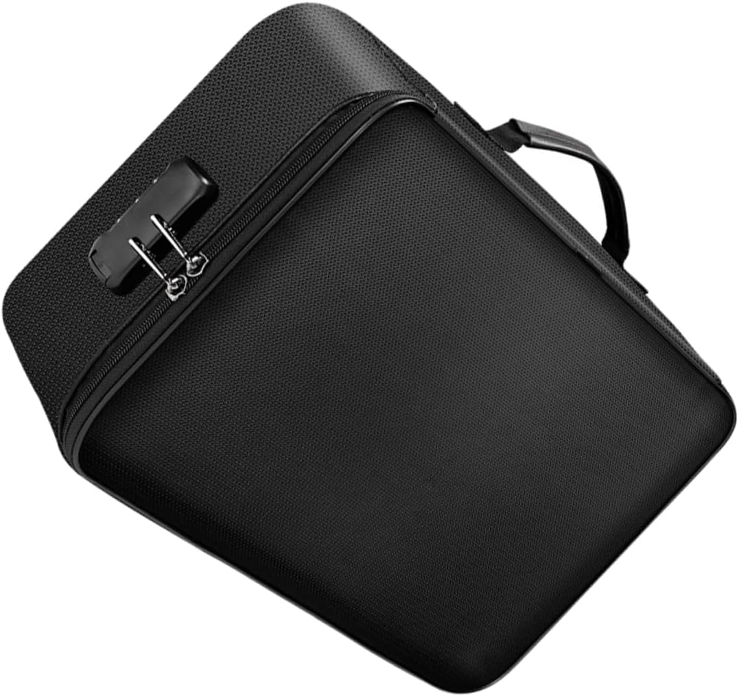 Holibanna Fireproof Document Bag File Storage Pouch Fireproof Safe Document Holder Large Capacity image number 4