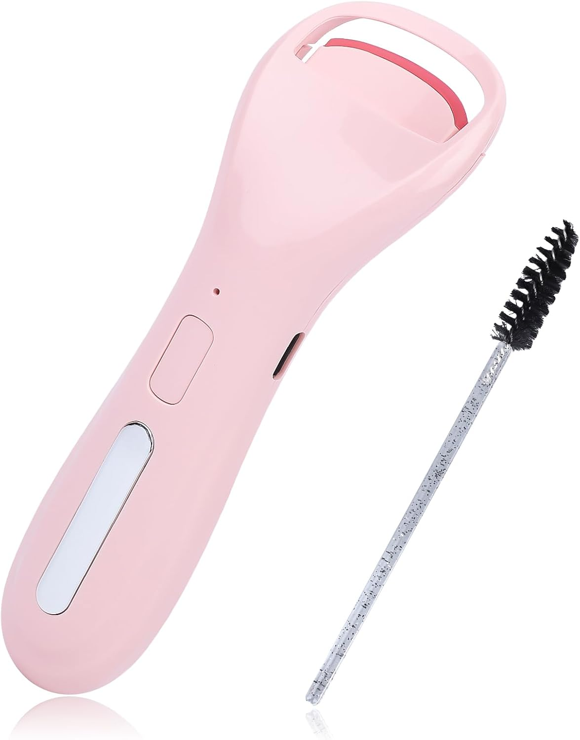 Heated Eyelash Curler, Rechargeable Electric Lash Curler with Type-C Port & 3 Adjustable Temperature Modes for Women Girls Lash Styling & Natural Curls image number 4