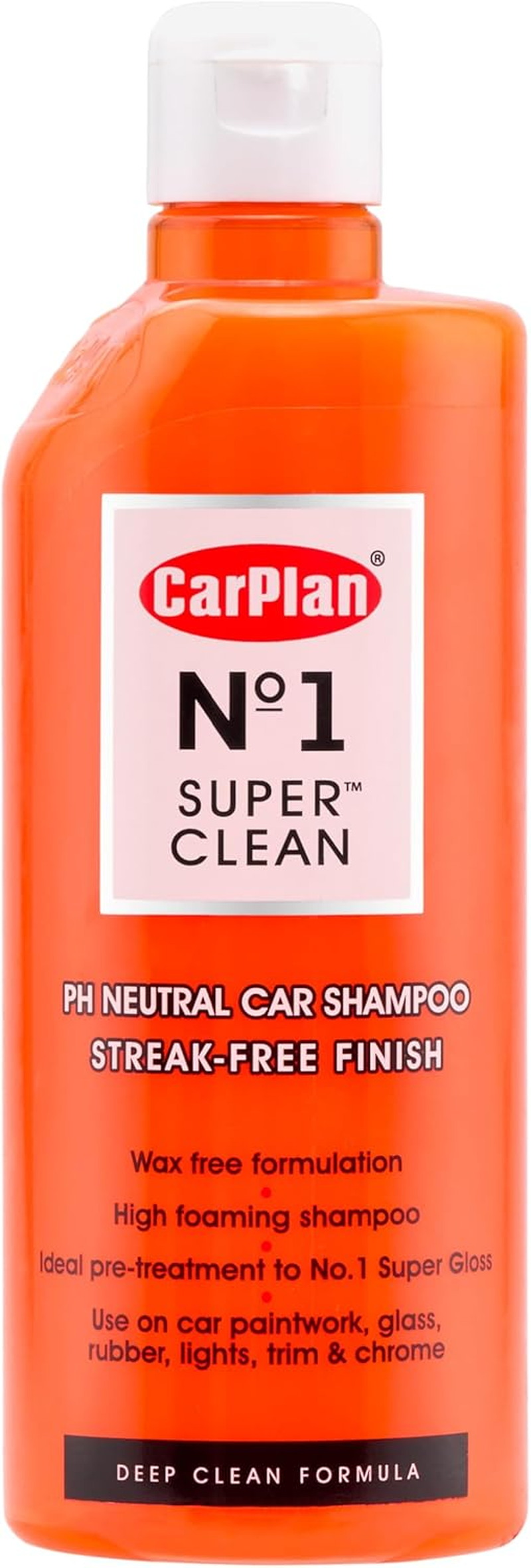 Carplan No.1 Super Gloss, Dust Dirt Protection Car Care Cleaner, 600 Ml