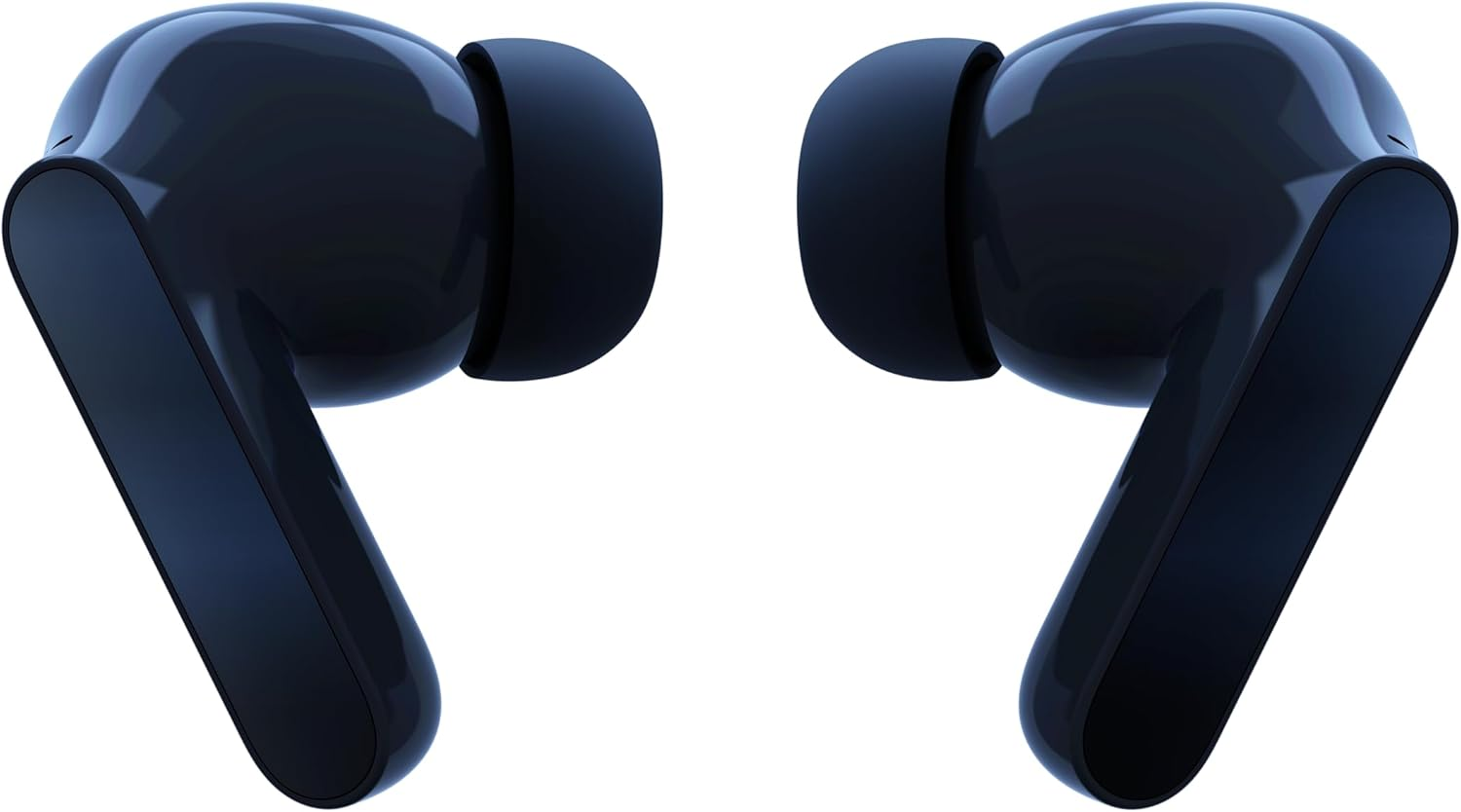 Motorola Moto Buds Wireless Headphones, Immersive Sound with Dolby Atmos, Noise Cancellation, 42 Hours Battery Life, 3 Microphones, Navy Blue [French Version] image number 6