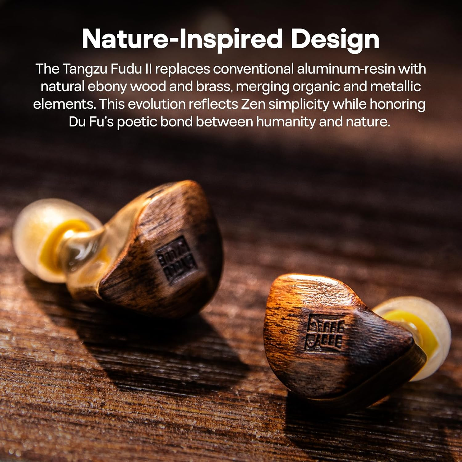 Linsoul Tangzu FUDU VERSE II Hybrid 1DD+2BA in Ear Monitor Headphone, Hifi IEM Earphone, Wired Earbuds with Balanced Tuning, Cnc-Machined Brass Cavity, Detachable OFC 2Pin Cable for Audiophile (3.5Mm) image number 1