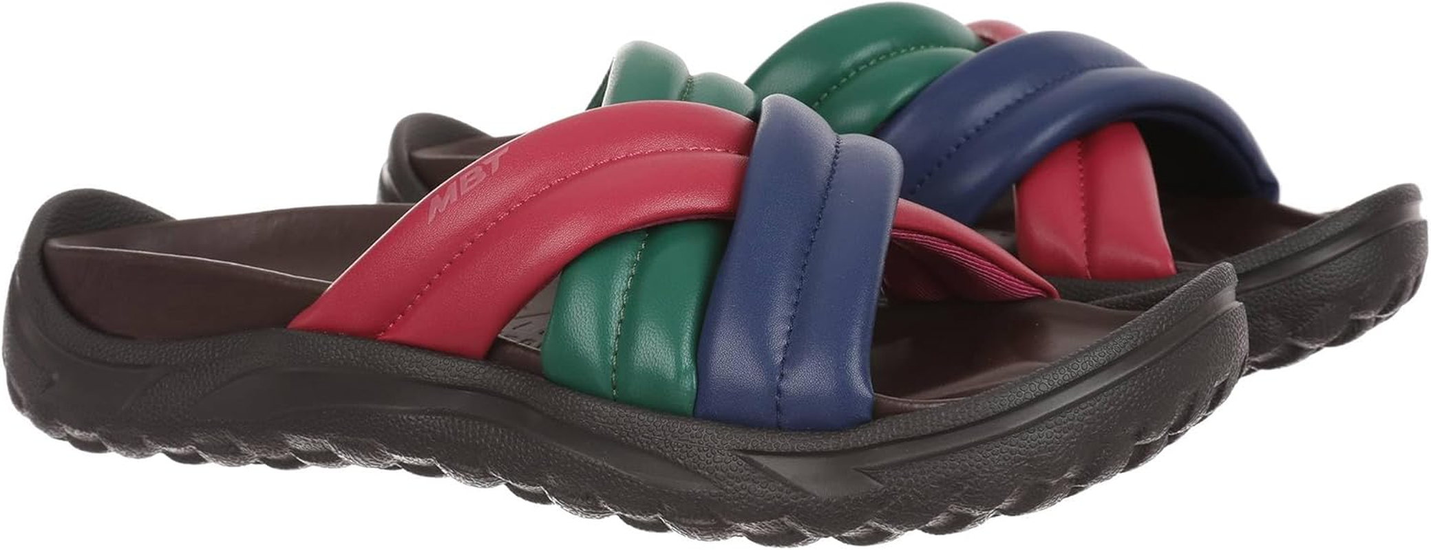 MBT MIO Women'S Leather Sandals Lightweight and Comfortable Footwear for Spring Summer Physiological Footwear for Comfort and Stability Relaxation Sandals for Wear image number 1