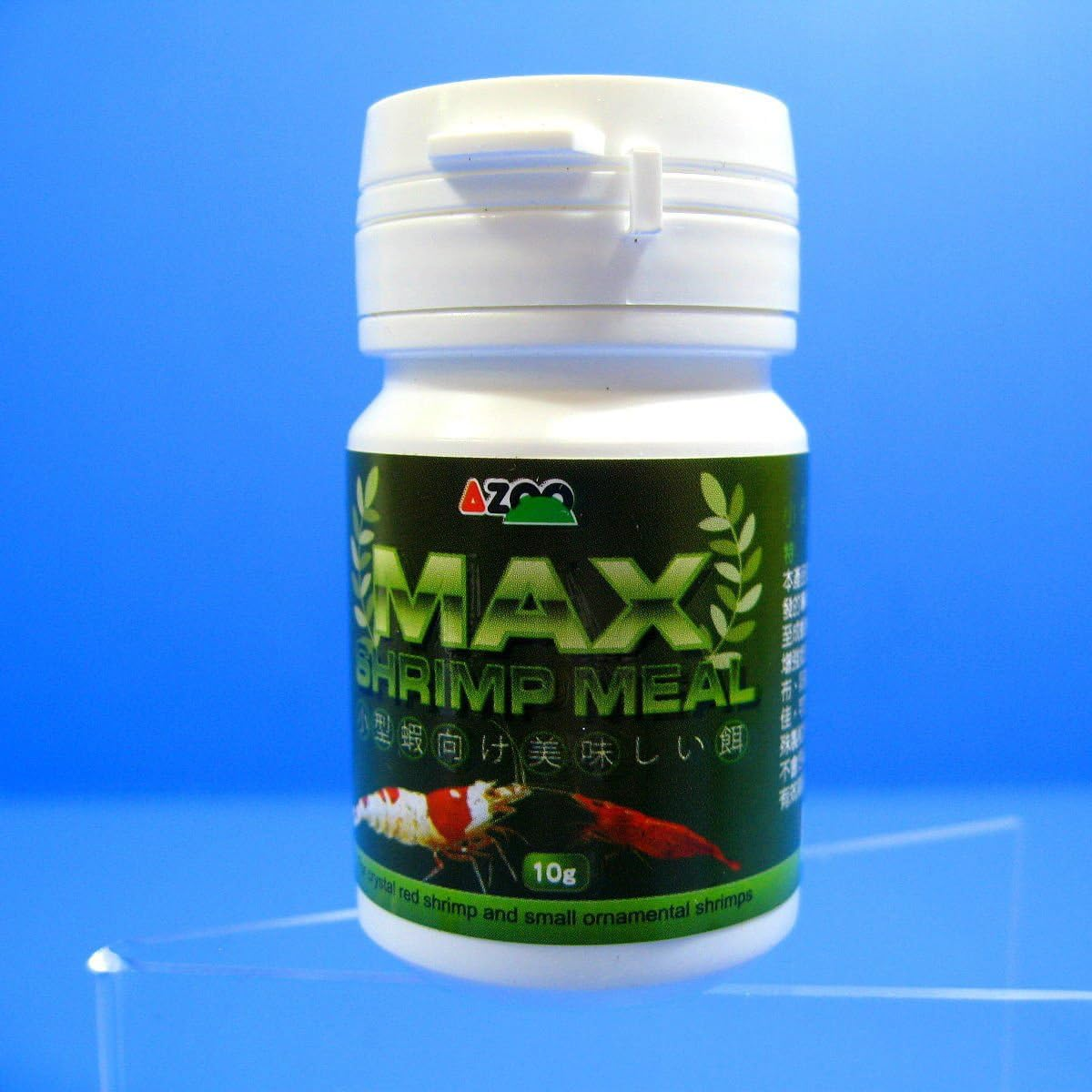 MAX Shrimp Meal Food for Juvenile Adult Crystal Red Bee Shrimp Fish Tank