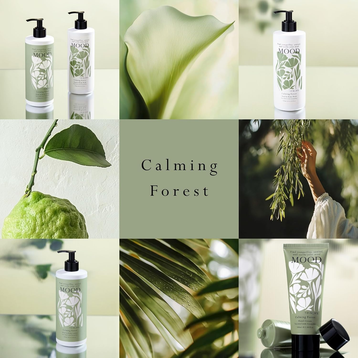 MOR Mood Calming Forest Hand & Body Lotion 450 Ml image number 2