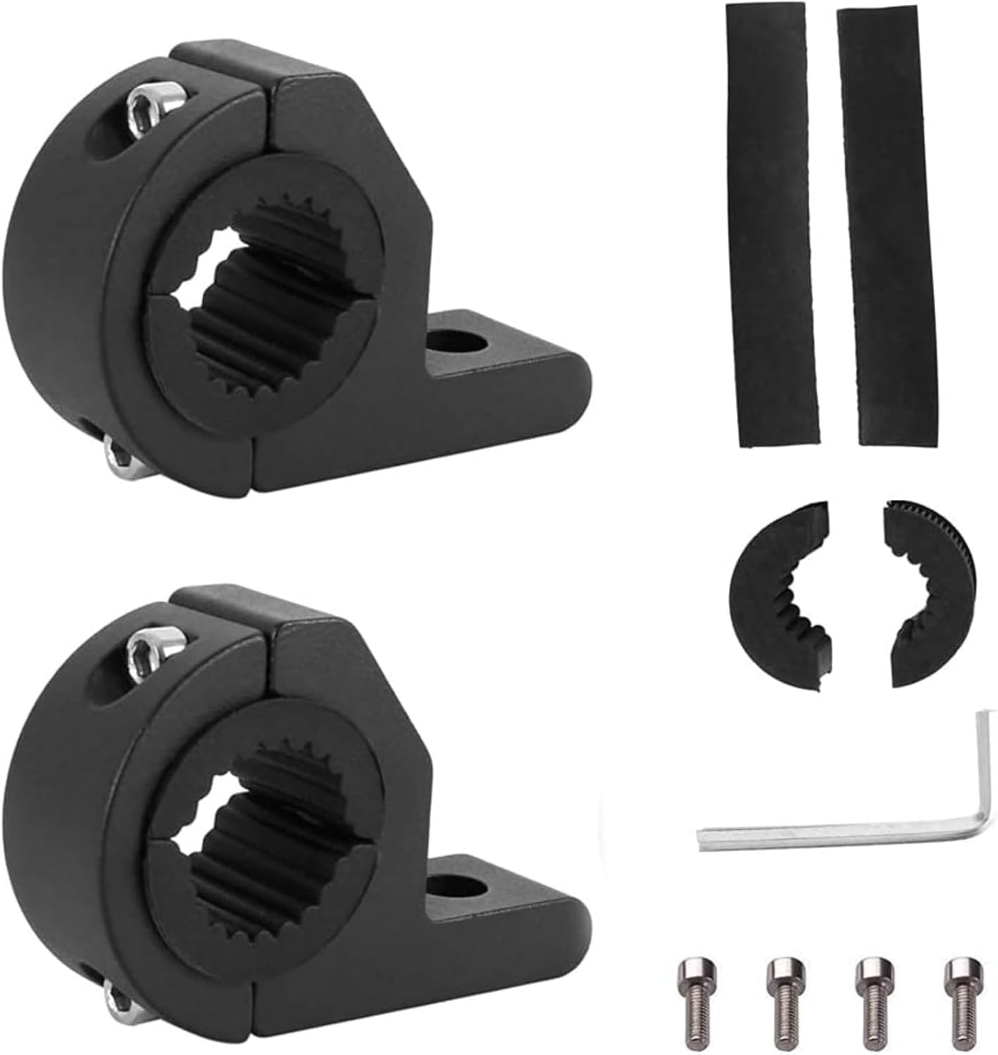 2Pcs Universal Offroad Led Light Mounting Kit, 19-30MM Tube Clamps for Off-Road Truck UTV ATV image number 5