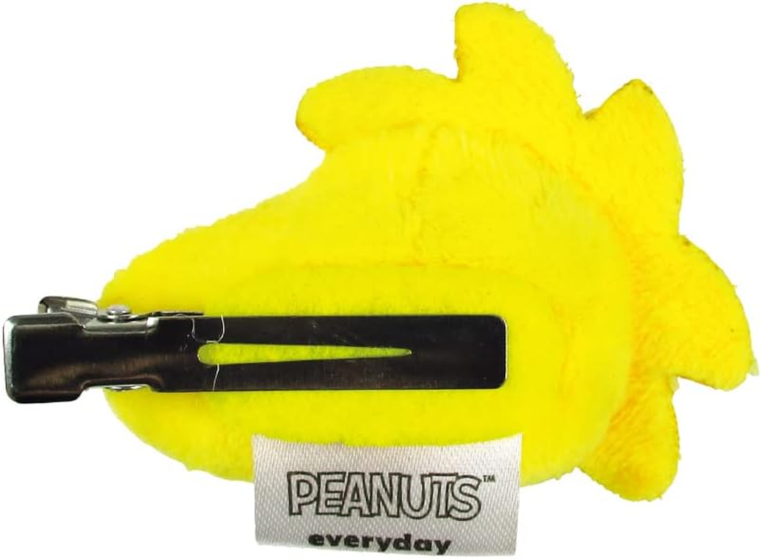 Tees Factory SN-5537881WS Snoopy Mascot Hair Clip, Woodstock, Package Approx. 3.1 X 2.9 X 1.2 Inches (80 X 73 X 30 Mm) image number 1