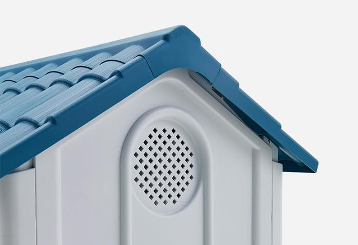 Outdoor Indoor Dog Kennel Plastic Puppy Pet House Weatherproof Large image number 3
