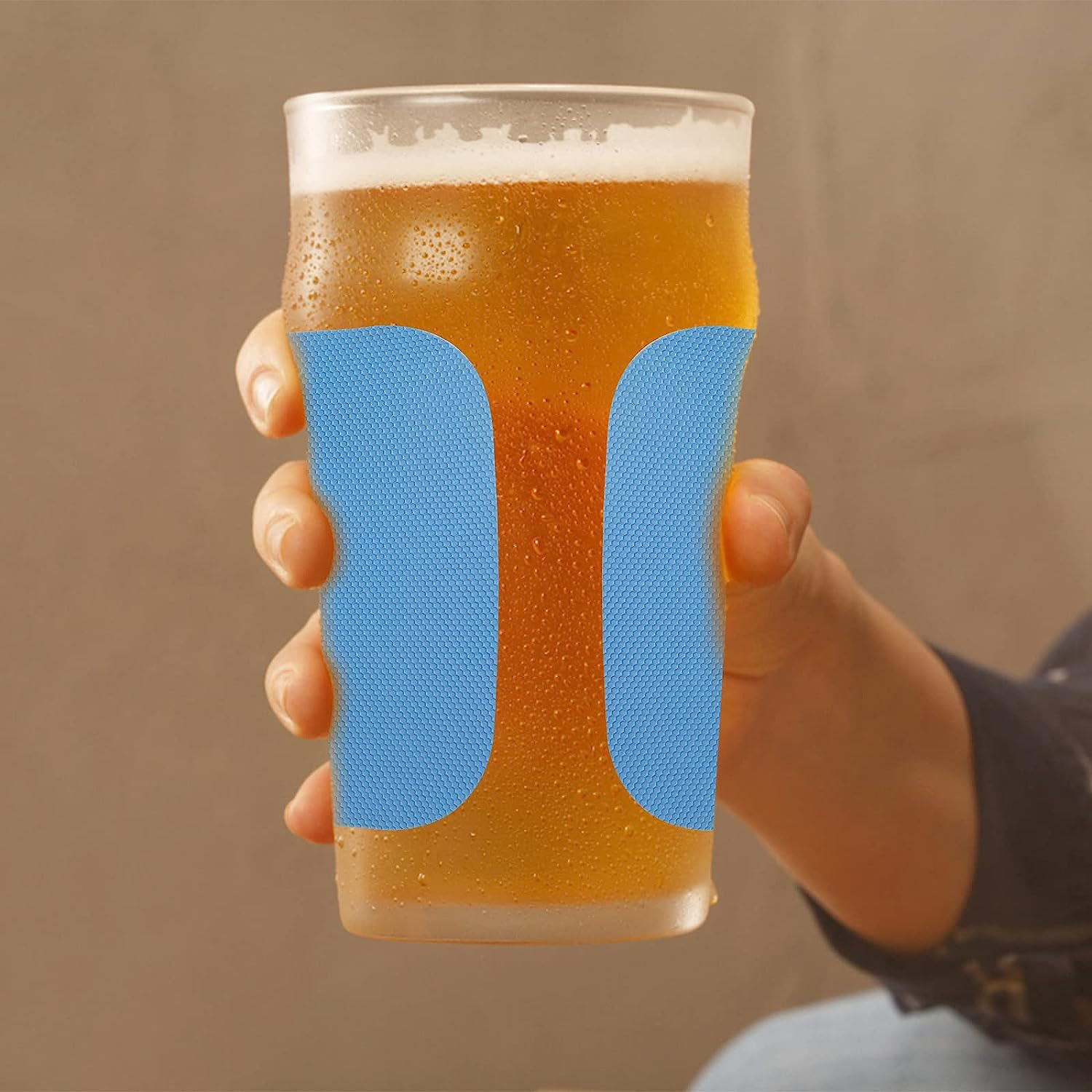 4Pcs Jar Opener Gripper Pads, Multifunctional Rubber Jar Gripper Pad Jar Opener Grippers for Elderly Suffering from Arthritis Weak Hands (Blue, Green, Grey, Purple) image number 2