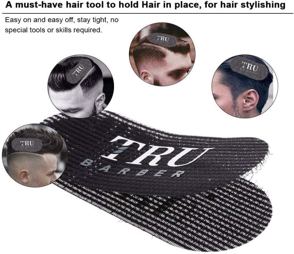 TRU BARBER Hair Grippers, Pack of 6 Hair Clips for Hairdressers and Hairdressers, Hairdressing Cape, for Men and Women, Hair Grip Hair Clips, Hair Cutting