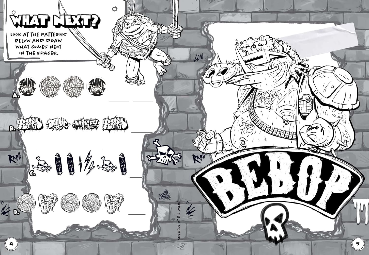 TMNT Mutant Mayhem - Colouring Book image number 1