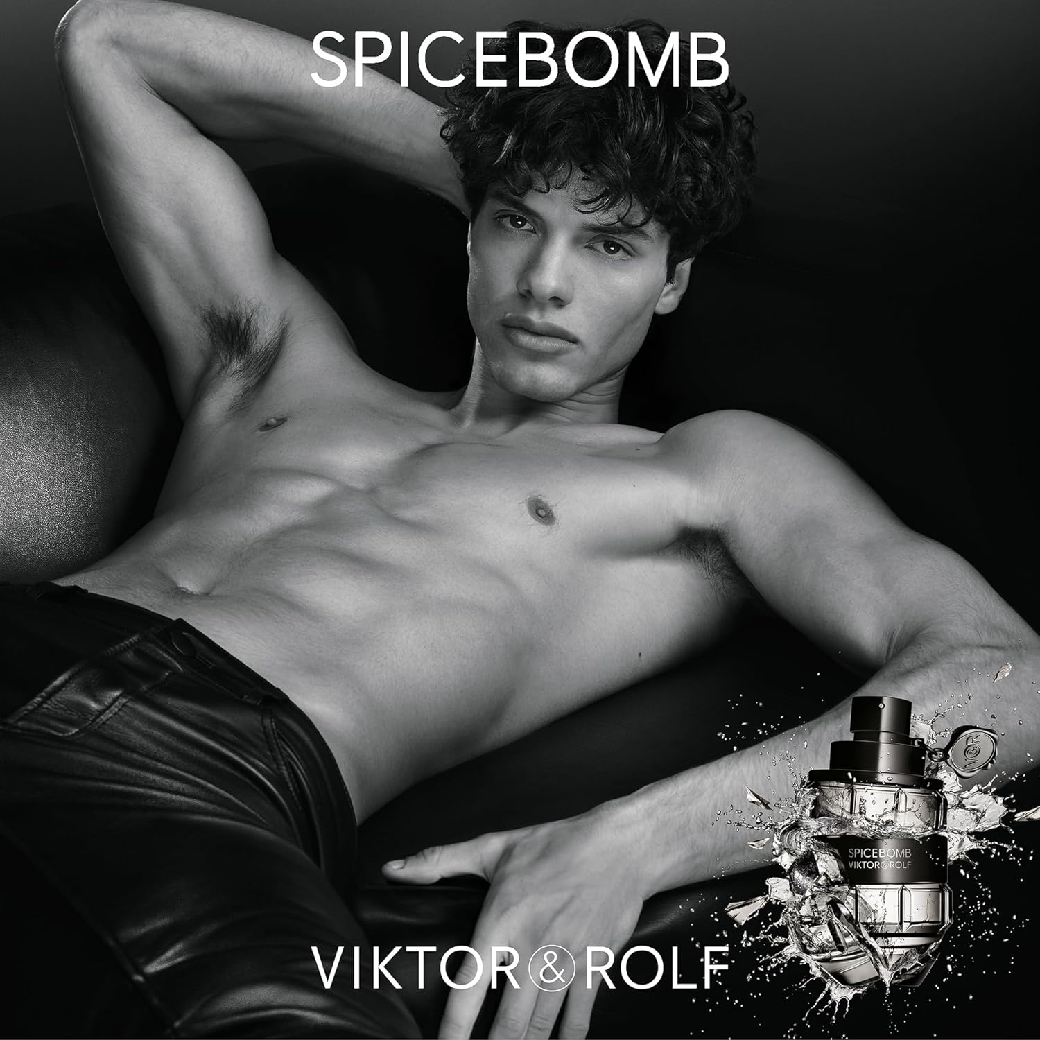 Viktor & Rolf Men'S Spicebomb Eau De Toilette Natural Spray, 3.04 Fl. Oz. image number 2