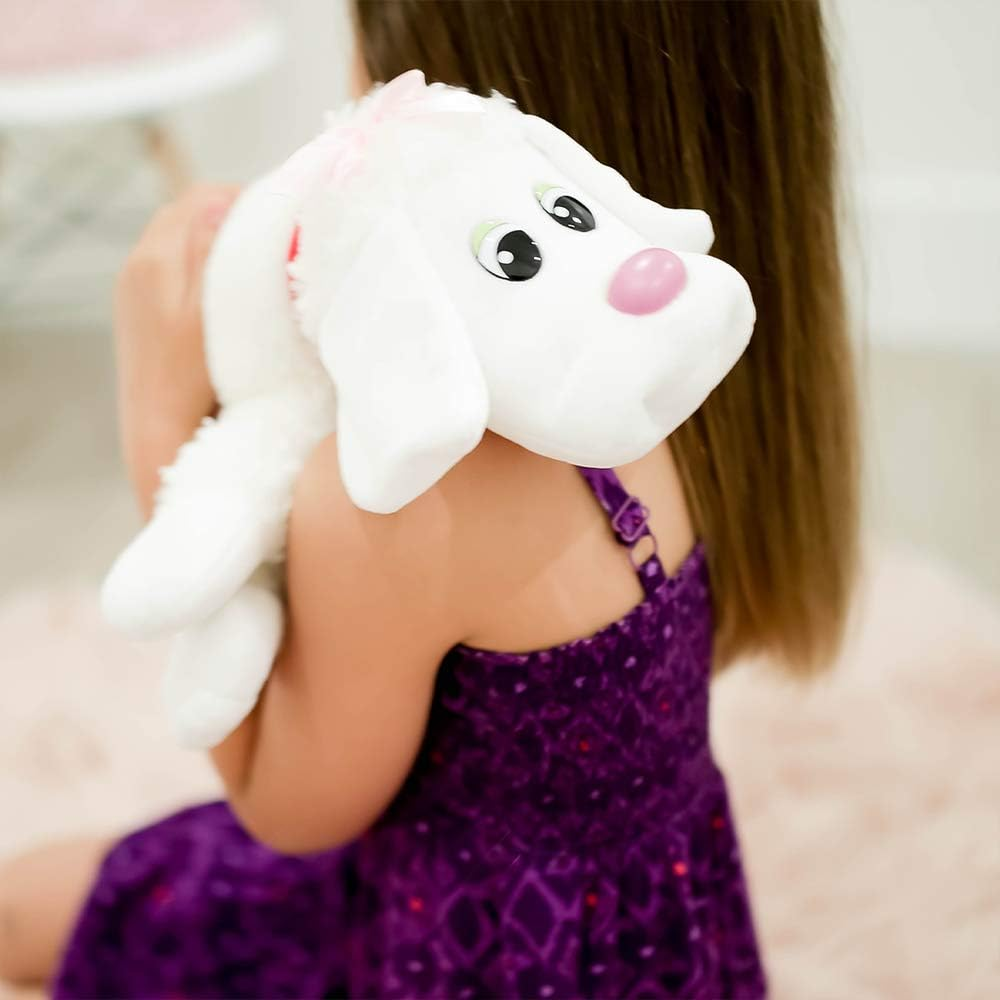 Pound Puppies Classic Stuffed Animal Plush Toy - Great Girls & Boys - 17" - White Poodle (Amazon Exclusive)