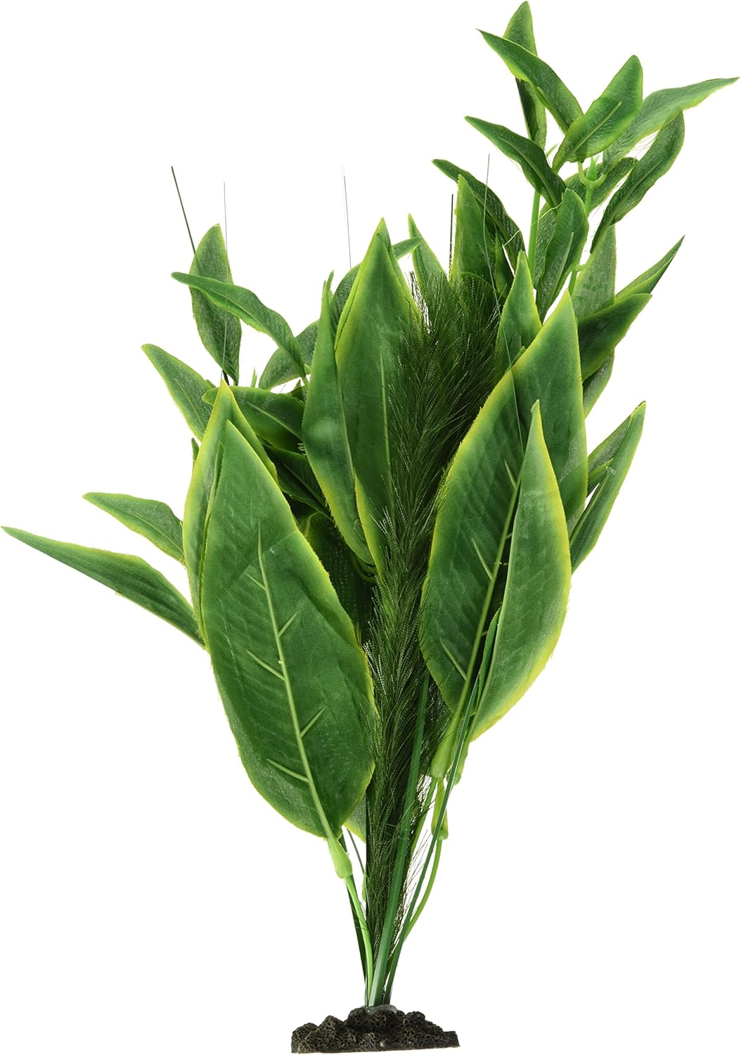 Marina Naturals, Green Dracena Silk Plant, Large Fish Tank Decoration, PP96 image number 2