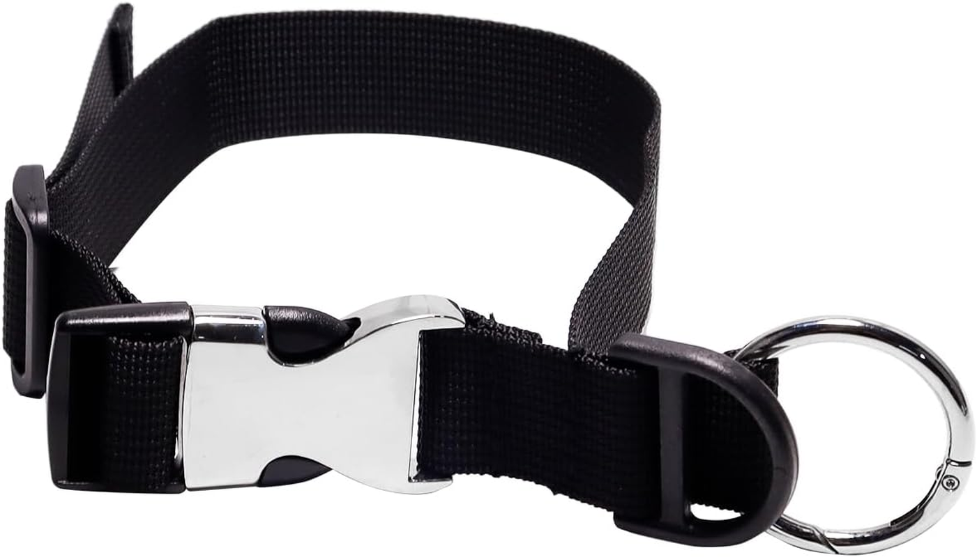 Enwye Adjustable Black Metal Luggage Buckle Strap for Suitcases, Backpacks, Bags, Travel Gear image number 4