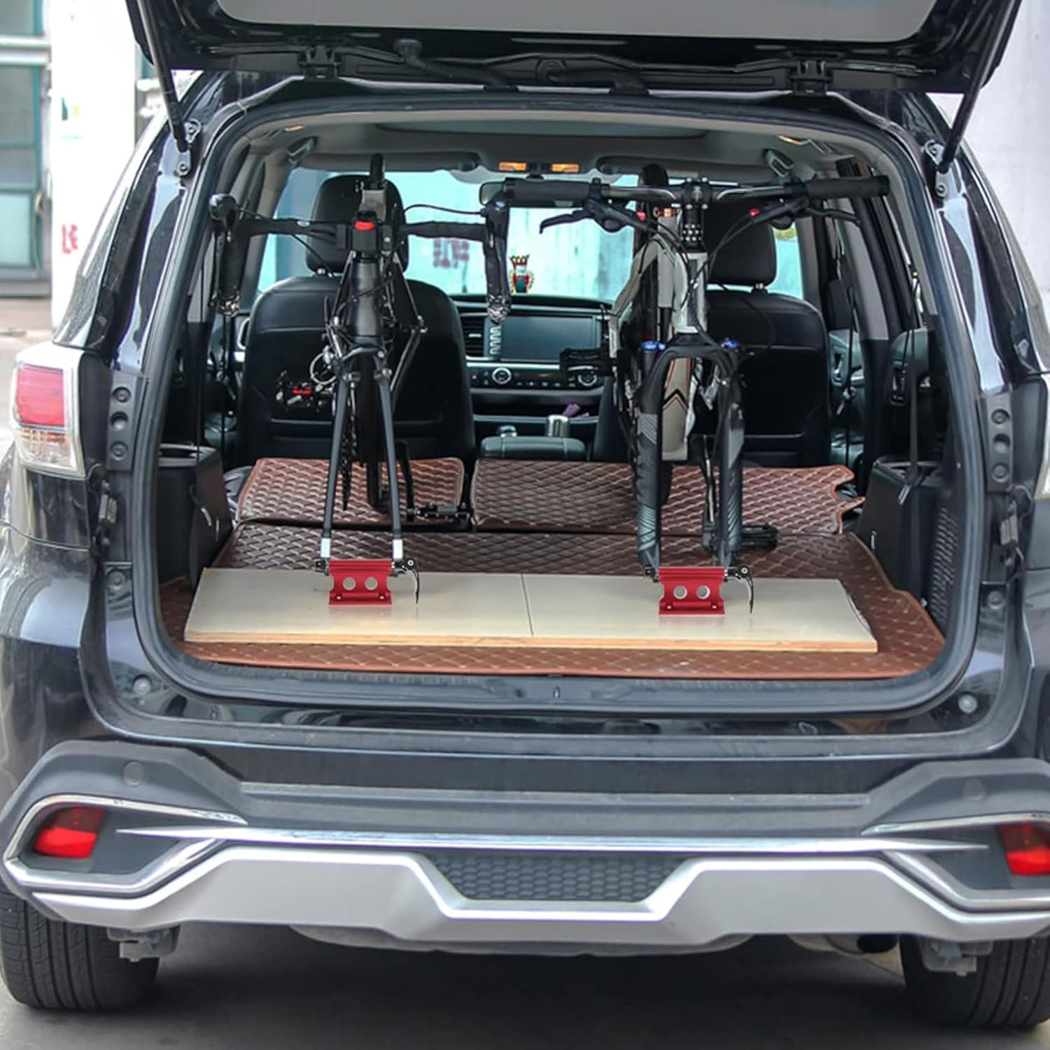 Universal Bicycle Fork Mount,Quick Release Fork Mount,Securely Holds MTB & Road Bikes on Truck Bed, Trailer, or Van image number 1