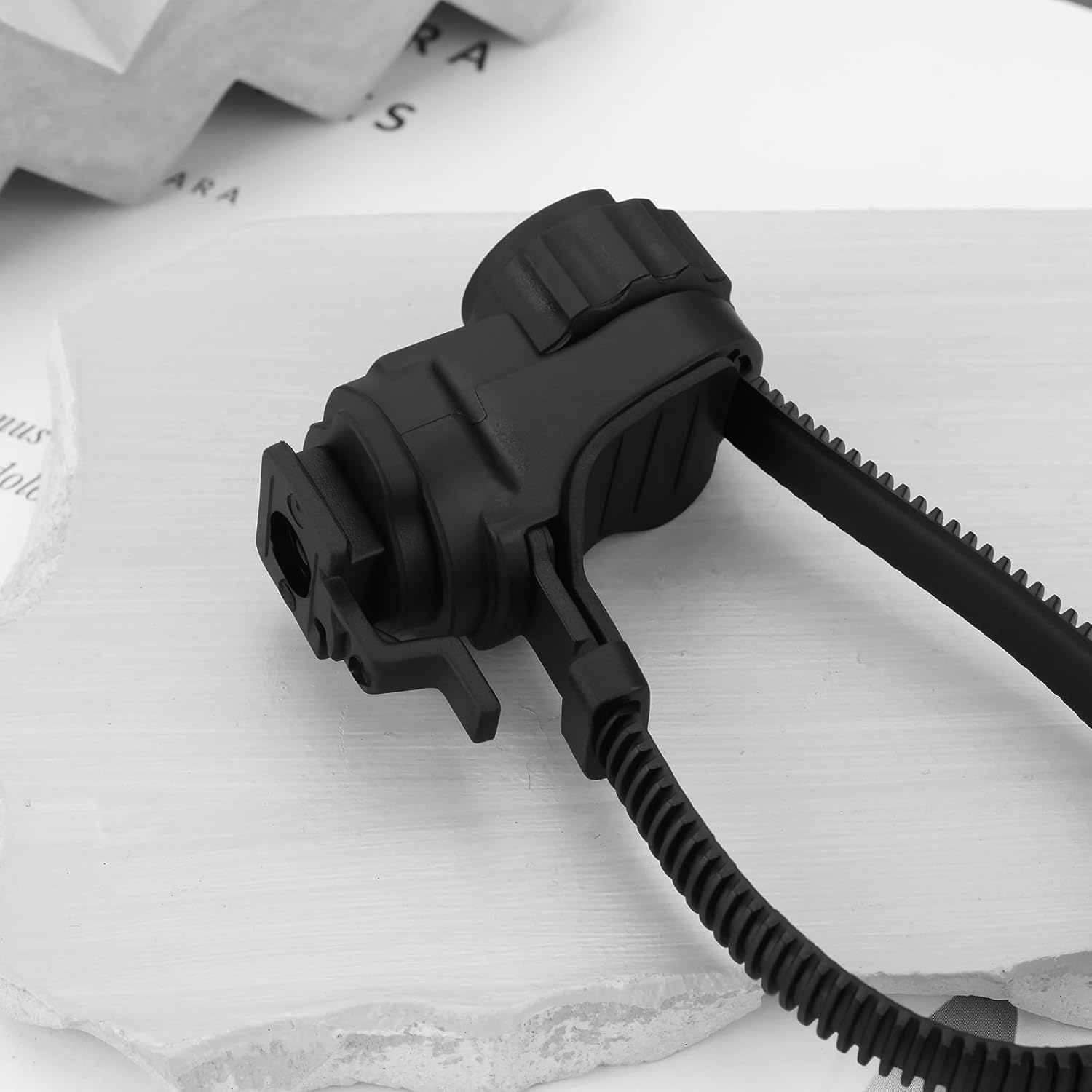 LT Easiyl 1Pc Bike Light Mount Tension Strap Mount Compatible with Bontrager Compatible with Ion Pro RT Bicycle Light Flashlight Front Light Black image number 4