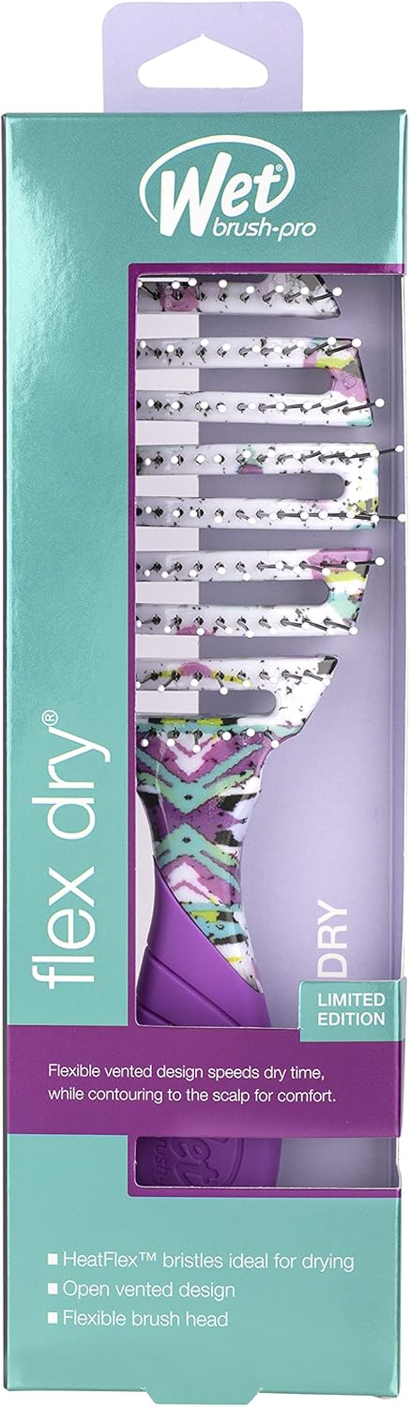 Wetbrush Pro Flex Dry Street Art Hair Brush, Purple image number 2