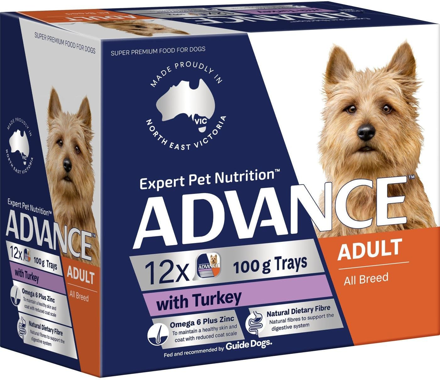 Advance Adult All Breed Turkey Wet Dog Food 100 G (Pack of 12) image number 6