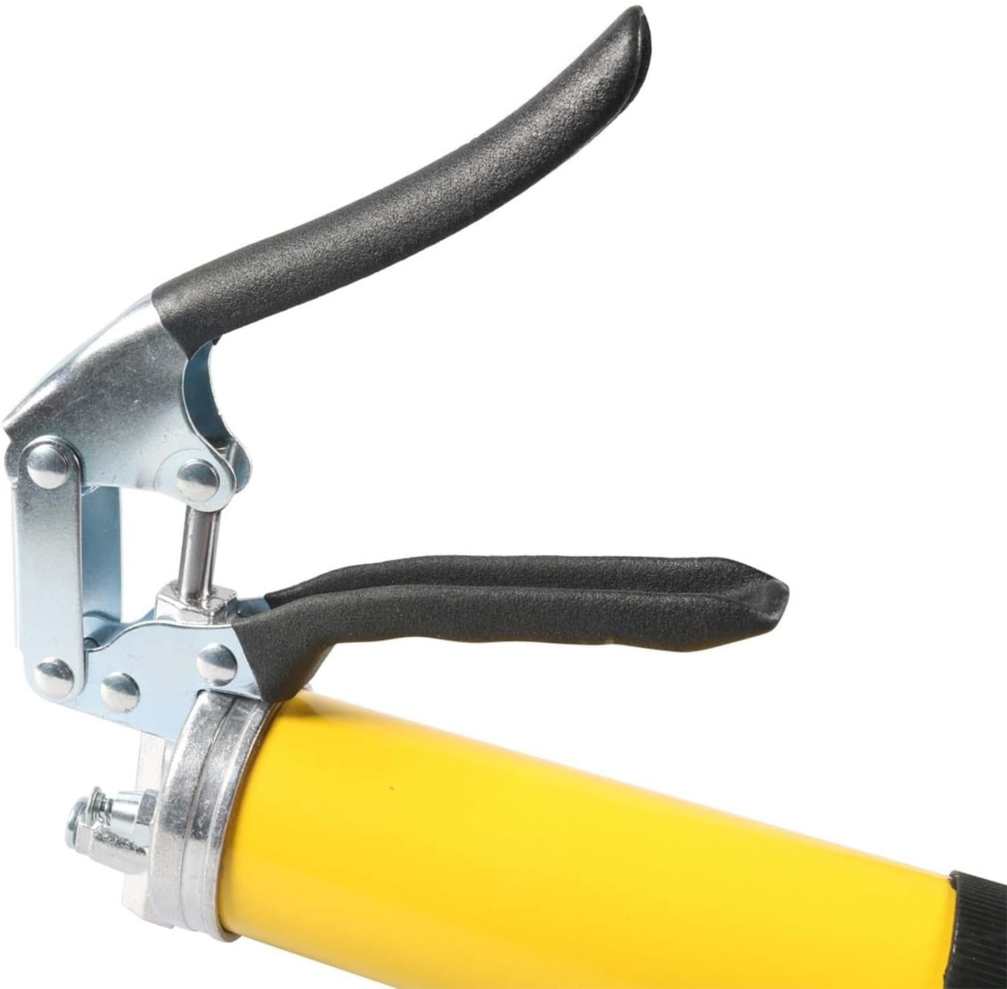 Motivetech Hand Held Grease Filler Tool Set with Sharp Nozzle with Flexible Hose for Light or Heavy Machinery Equipment Sturdy image number 2