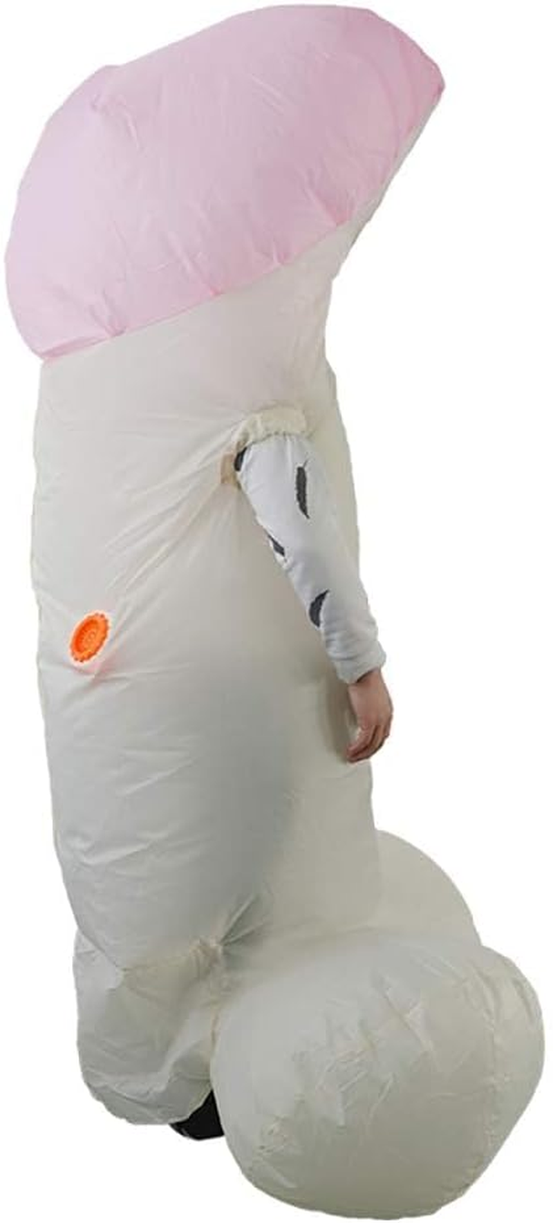 Inflatable Costume Adult, Easy to Wear Explodes Quickly, Fancy Dress Suitable for Halloween, Carnival, Solo Party Cosplay (Penile Costume)