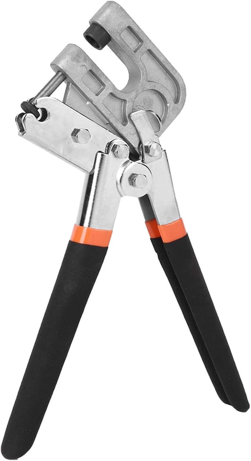 Steel Stud Crimper, Hand Keel Metal Punch Lock Drywall Hand Tool, High Strength & Effort, Light Steel Keel Fixed Punching Pliers Convenient image number 6