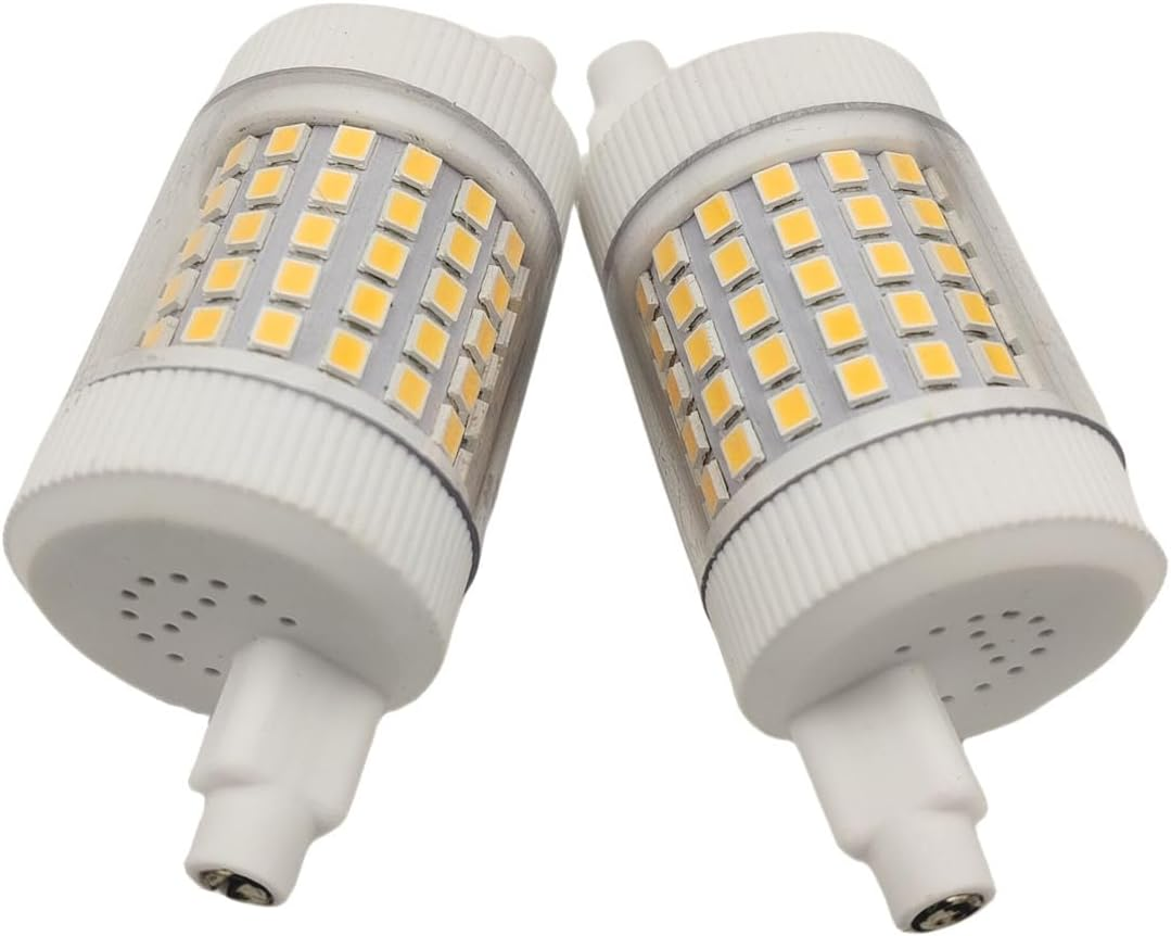 QLEE 12 W R7S LED Lamp 78 Mm 150 W Equivalent Halogen Lamp 3.1 Inch Dimmable Double-Ended J Base T3 R7S 78 Mm LED Lamp 220 V Floodlight Reading Work Safety Floor Lamp Soft Light 2 Pieces image number 5