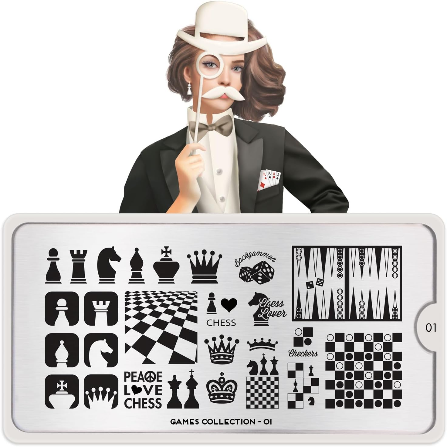 Moyou Stamp Stencil Games 01