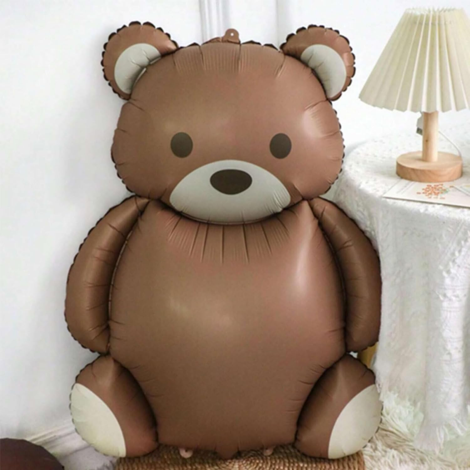 Lyvixora 2 PCS Matte Teddy Bear Foil Balloons - Large Gender Reveal Decorations, Adorable Baby Shower & Birthday Party Decor, Cute Balloons for Birthdays & Celebrations​​ image number 1