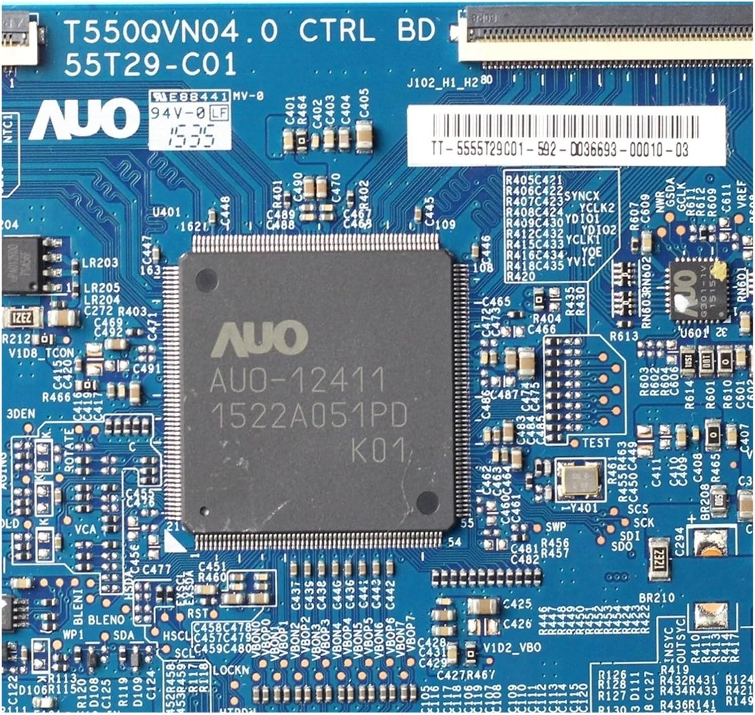 T Con Board T550QVN04.0 CTRL BD 55T29-C01 55'' TV Logic Board for 55 Inch Tv Professional Test Board image number 3