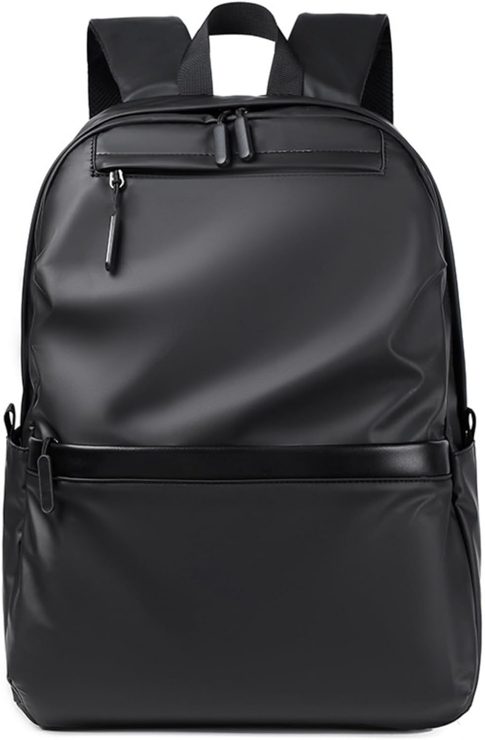AEDNX Stylish Black Laptop Backpack for Men Versatile Work, Travel, and Gym Companion