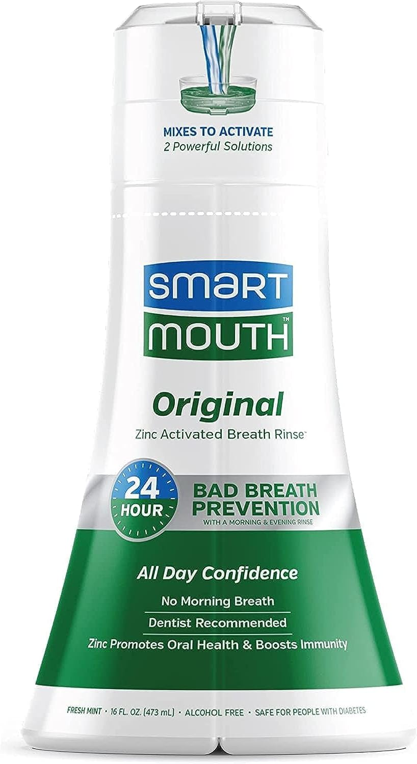 Smart Mouth Mouthwash, Fresh Mint - 16 Oz - 2 Pk