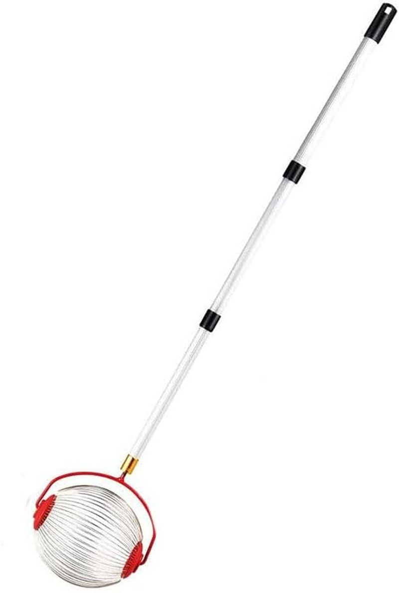 TOMVAES Nut Collector Large Rolling Nut Harvester Adjustable Height Lightweight Outdoor Hand Tool Picker Collector Pecans Chestnuts Magnolia Seeds Small Fruits Small Toys Golf Balls image number 3