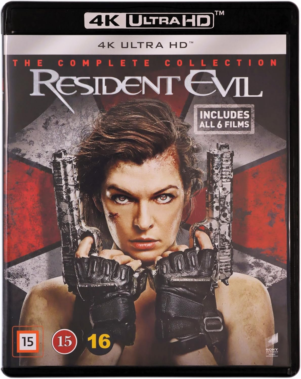SONY PICTURES Resident Evil 1-6 Complete 4K UHD image number 1