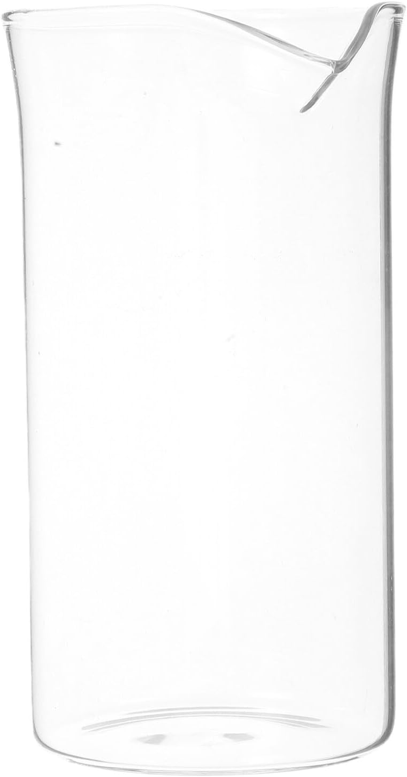 TEHAUX Coffee Press Replacement Cup Glass Beaker for Coffee and Tea Makers Narrow Spout Design Easy Installation Brewing Mug image number 2