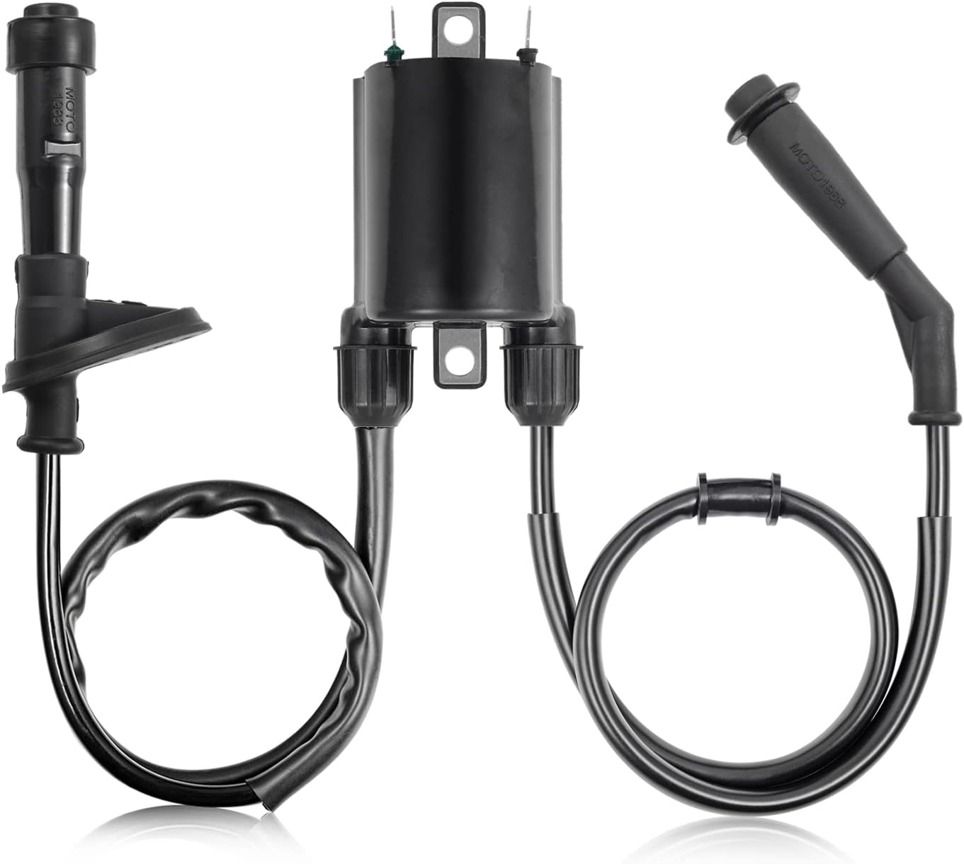 MOTO1988 2Set of Ignition Coil & Spark Plug Cap for Honda Shadow VLX 600 VT600 1988-2007 image number 2