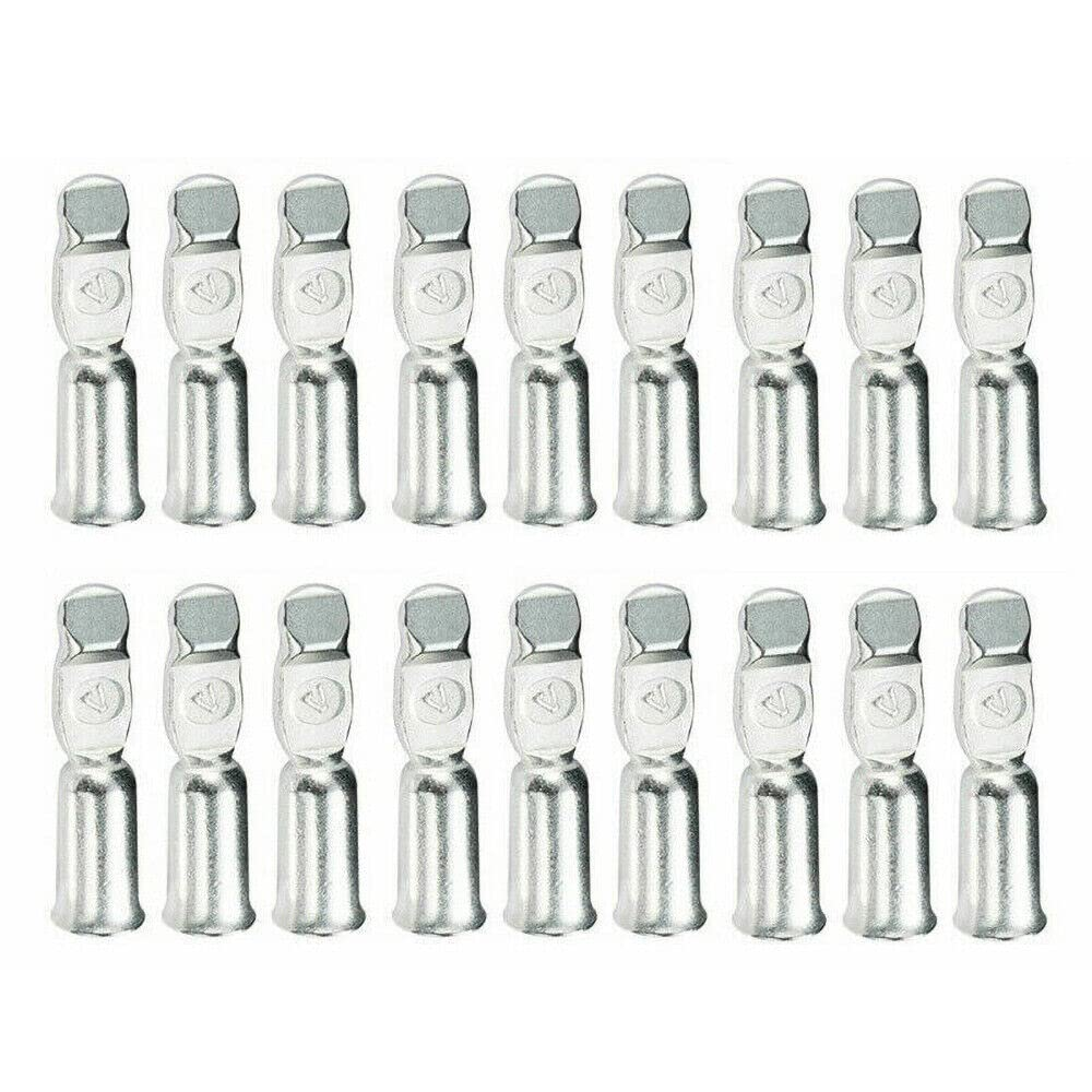 10Pcs Lugs Terminals for Anderson Plug Contacts Pins 50 Amp Connectors 6AWG AU image number 3