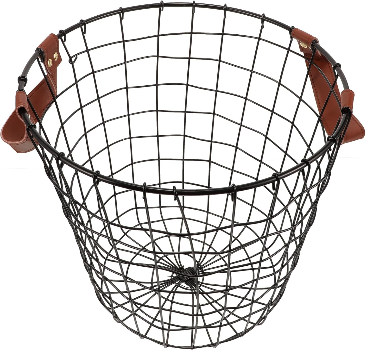 Large Capacity Metal Firewood Basket Organizer for Outdoor and Indoor Use Iron Storage Holder with Stylish Farmhouse Design Multi-Purpose Firewood Log Holder for Camping and Home image number 1