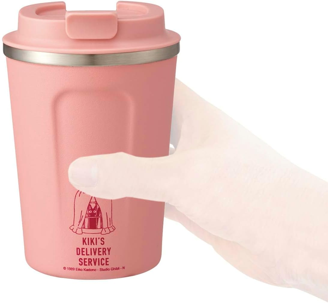 Skater STBC3F-A Coffee Tumbler, 11.8 Fl Oz (350 Ml), Thermal, Cold Insulation, Stainless Steel Tumbler, Mug, Kiki'S Delivery Service, Bird Cage, Studio Ghibli image number 4