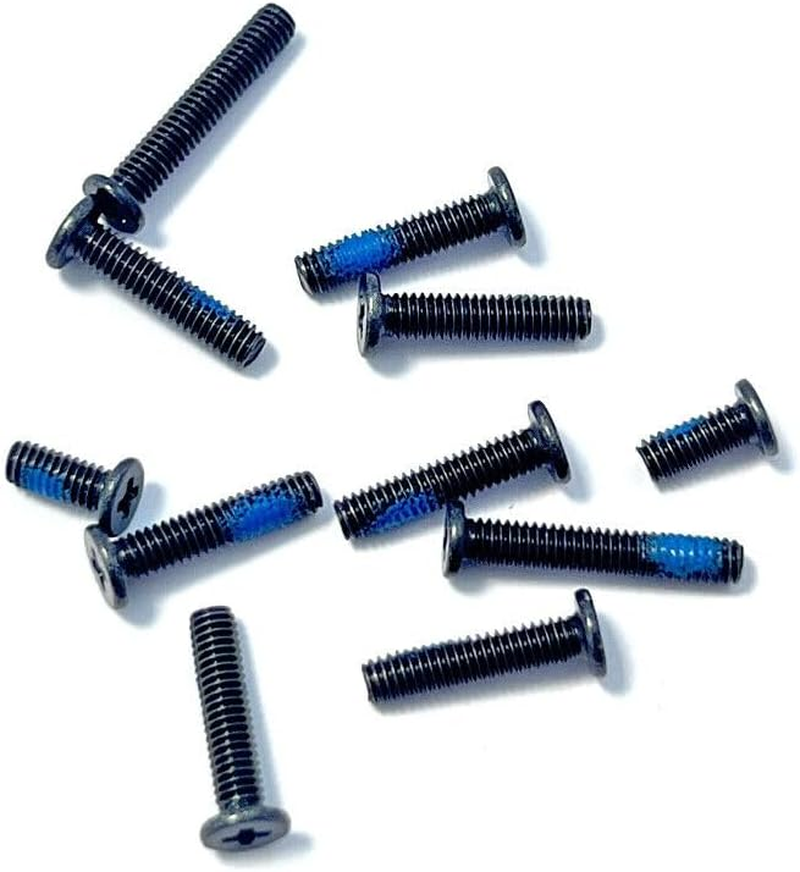 For ASUS TUF Gaming F15 FX506 FX506LU FX506LI FX506LH/HM/HE/HF/HC；TUF Gaming A15 FA506 FA506IH FA506IV Fa506Iu/Ie/Ihr/Qr/Qm/Qe/Nc（1Set 11PCS Black Laptop Bottom Base Cover Case Screws image number 2