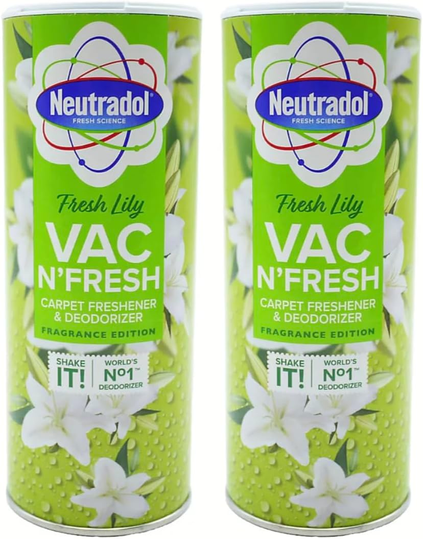 NEUTRADOL CARPET FRESHENER and DEODORIZER VAC N FRESH FRESH LILY 350G image number 1