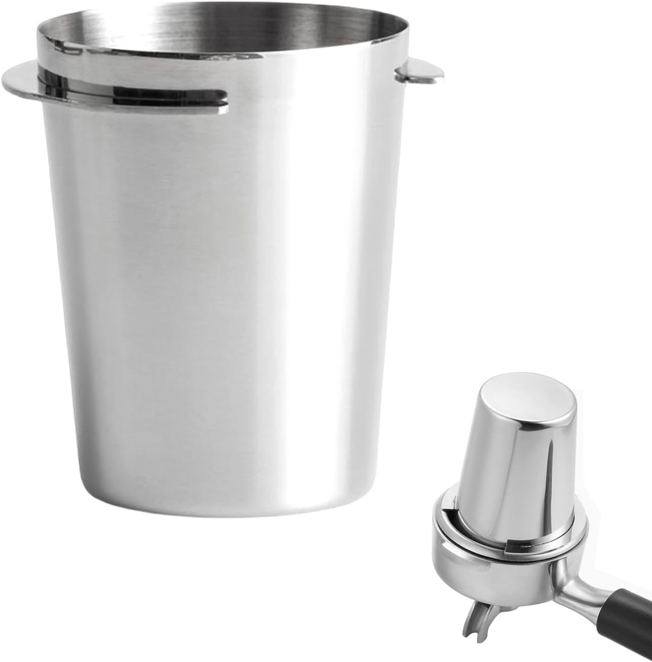 Dosing Cup 58Mm, Coffee Portafilter Dosing Cup Stainless Steel Fits 58Mm Barista Portafilter, Espresso Accessories for Espresso Coffee Machines for Barista, Home, Cafeteria image number 4