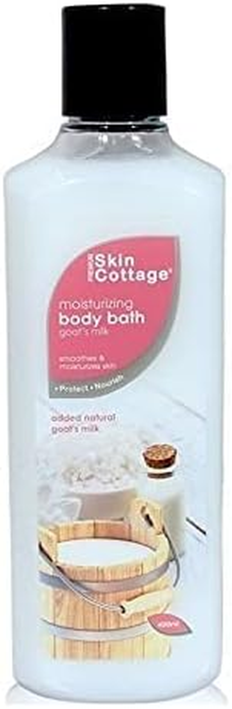 Premium Skin Cottage Moisturising Body Bath Goat Milk, 400 Ml image number 1