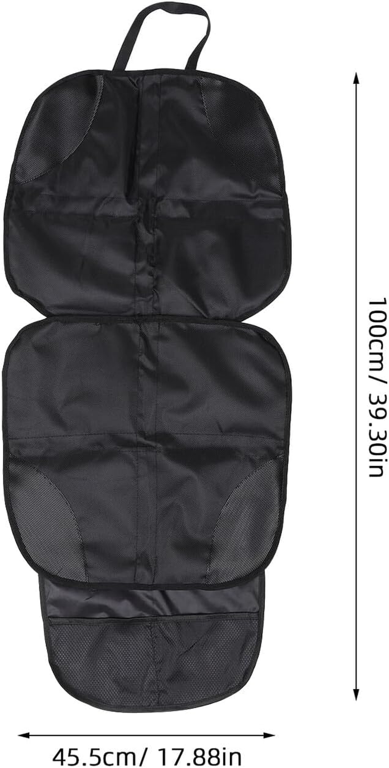 Milisten Black Car Seat Protector for Boys and Auto Vehicle Seat Cover Mat Easy Install to Prevent Damage and Dirt image number 4