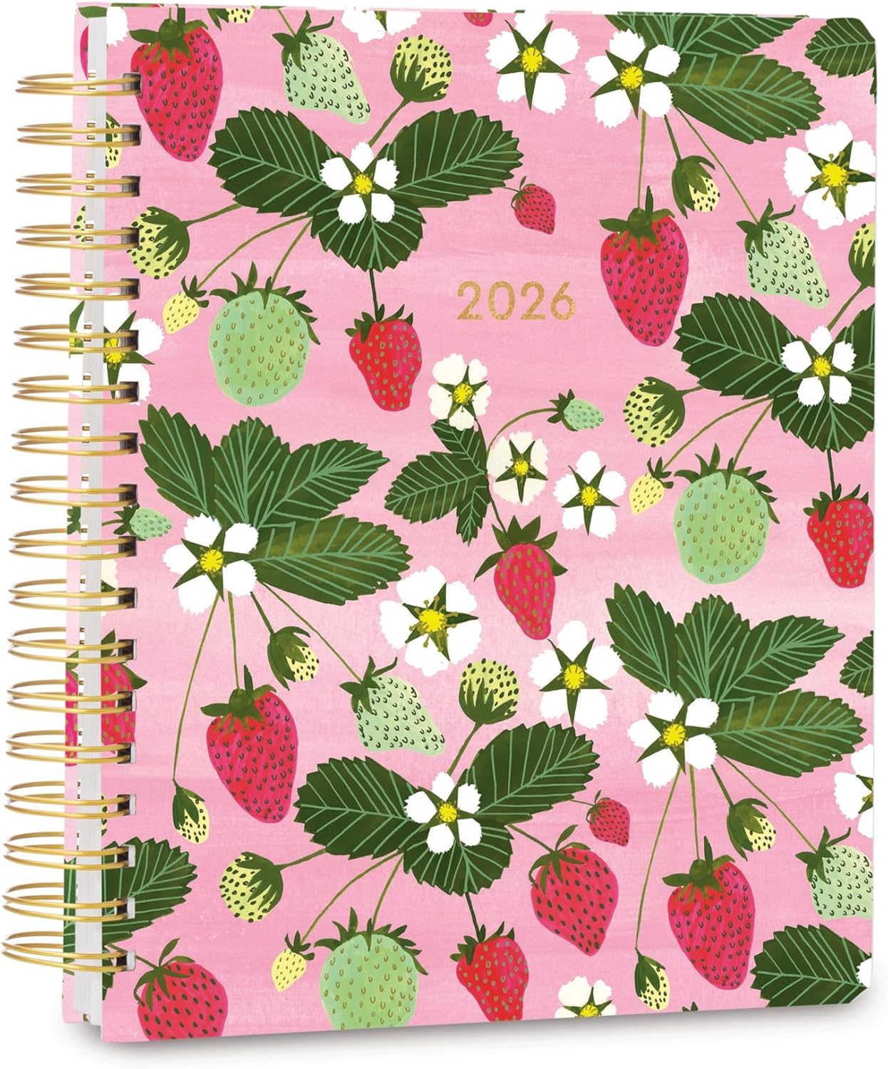 High Note 2026 Planner, 17-Month Weekly & Monthly Hardcover Planner by La Scarlatte: August 2025 to December 2026, 9" X 10" - Greenery