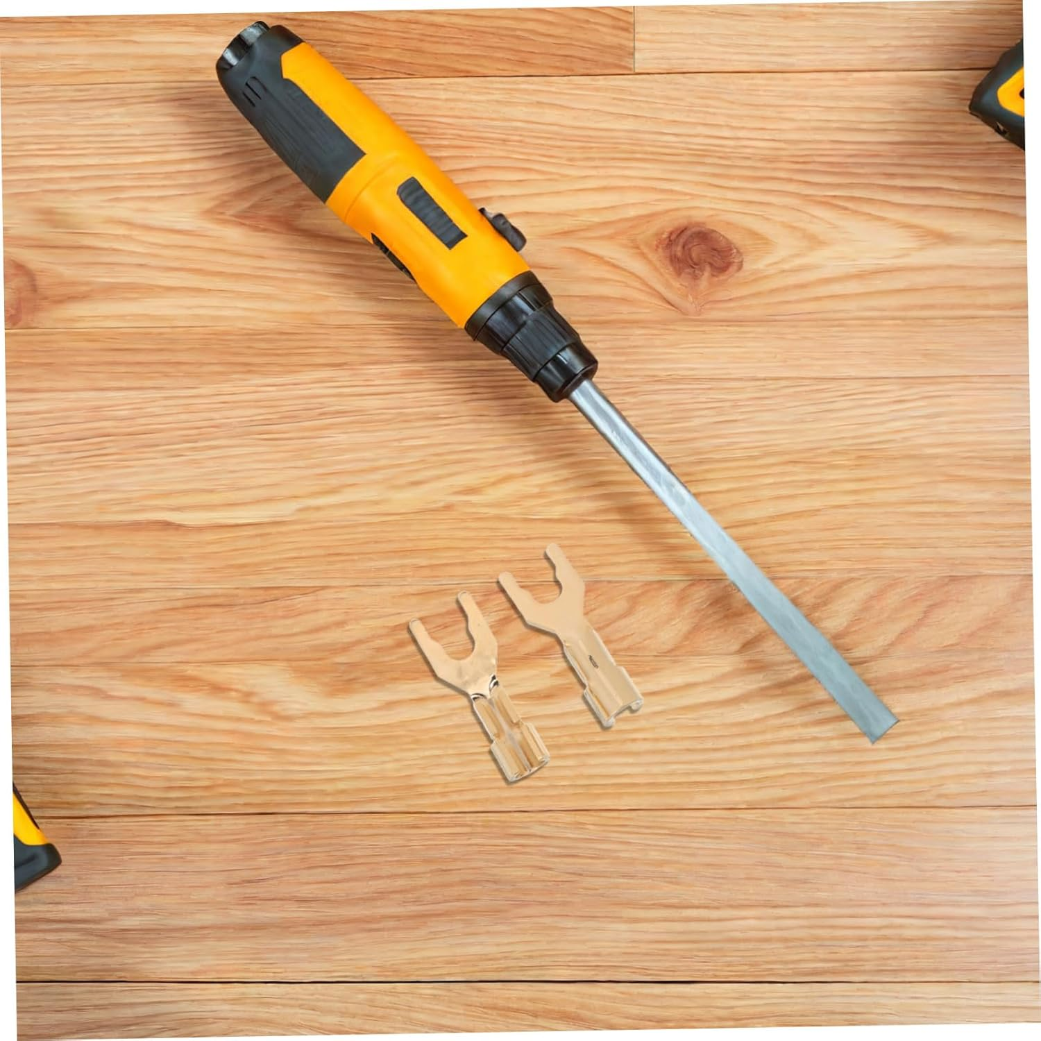 MINAOLULUS 2Pcs Speaker Connector Banana Plugs Spade Audio Adapters Plated Hifi Speaker Wire Connectors for Home Theater and Professional Audio Systems Enhanced Signal Transmission and Design image number 2