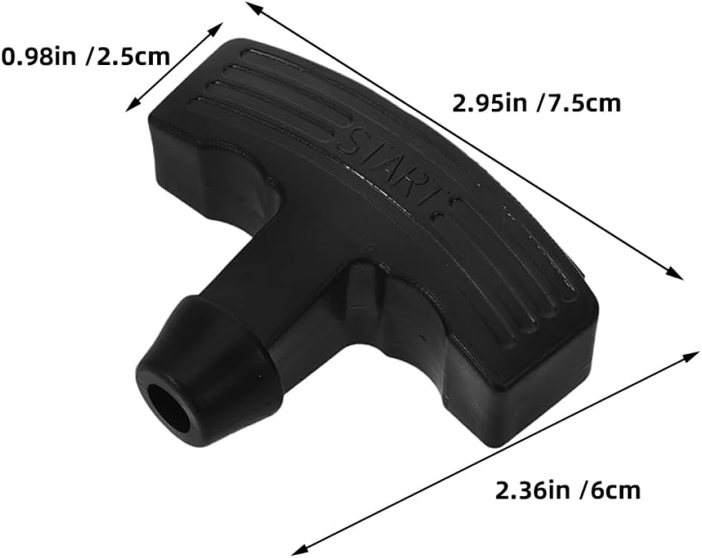 KONTONTY 6Pcs Pull Starter Handle and Pull Cord Handles for Gasoline Engine Lawn Mower Recoil Starter Grip Replacement, Small Engine Repair Tool Set for Outdoor Power Equipment image number 4