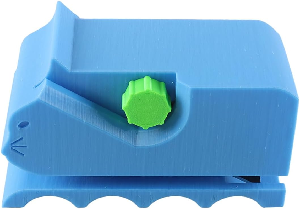 Enwye 3D Printed Cardboard Cutter, Cat Scratch Cutter, DIY Cat Scratching Tool, Recycled Cardboard (Blue) image number 2