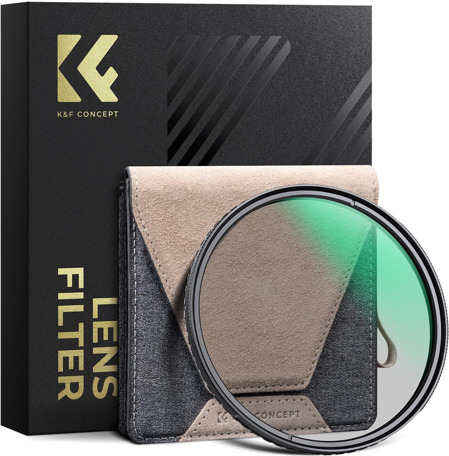 K&F CONCEPT 95Mm Circular Polarizers Filter Super Slim with 36 Multi-Layer Coatings, High Definition Circular Polarizing Filter (CPL) for Camera Lens (Nano-X PRO Series) image number 6
