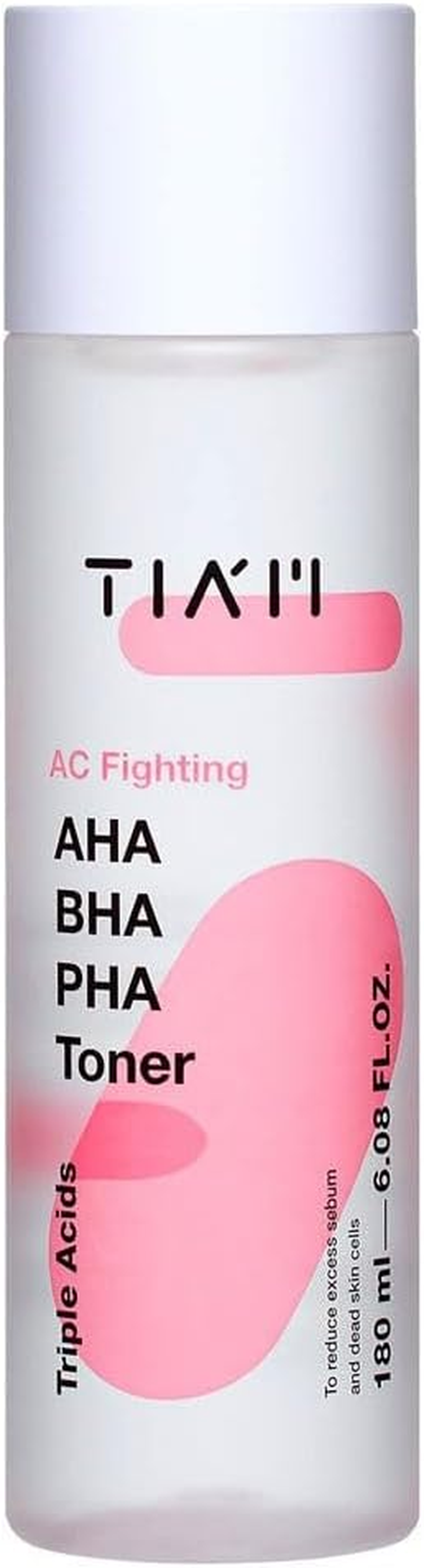 TIAM AC Fighting AHA BHA PHA Toner, 6.1 Oz image number 4