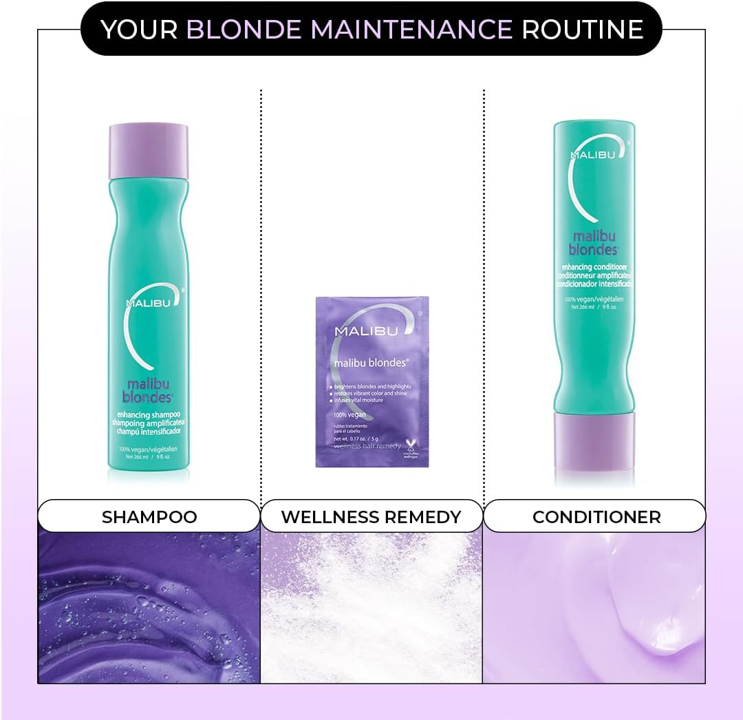 Malibu C Blondes Wellness Hair Remedy image number 5